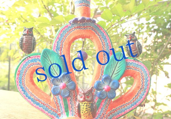 画像5: 生命の樹ビンテージキャンドルスタンド (5)