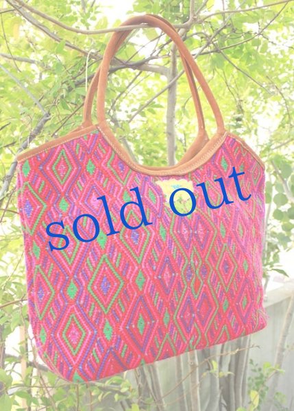 画像2: グアテマラウイピルバッグ (2)