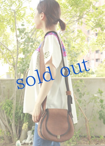 画像3: メキシカンレザーバッグ (3)