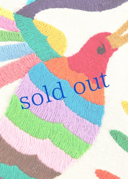 画像2: オトミの刺繍クロス[約42ｃｍ×３４ｃｍ] (2)