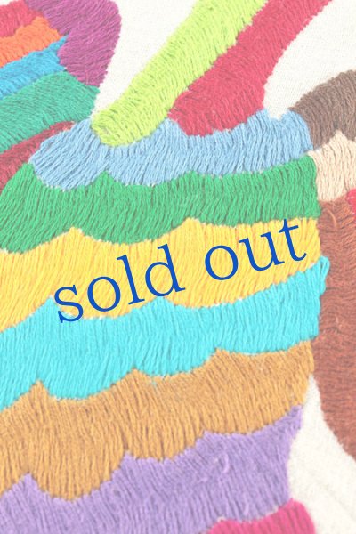 画像4: オトミの刺繍クロス[約41cm×34cm] (4)