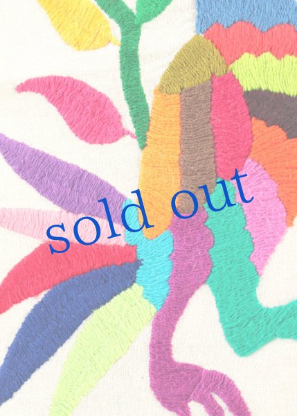 画像2: オトミの刺繍クロス[約42.5cm×34cm] (2)