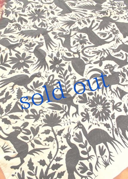 画像2: オトミの刺繍ベッドカバー・テーブルクロス　カーテン (2)