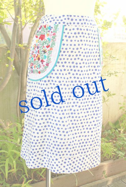 画像2: サンアントニーノ手刺繍スカート (2)