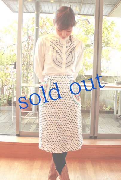 画像3: サンアントニーノ手刺繍スカート (3)