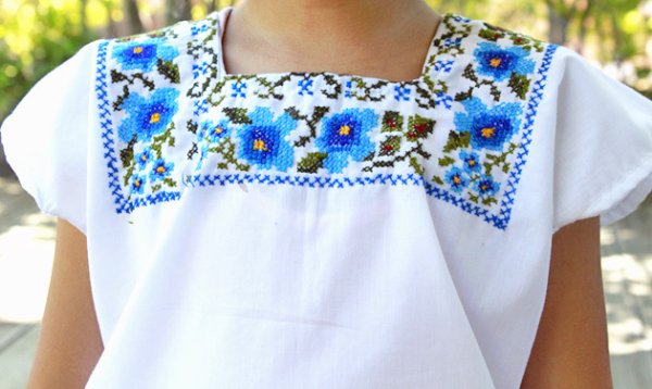 画像3: ユカタンのキッズウイピル (3)