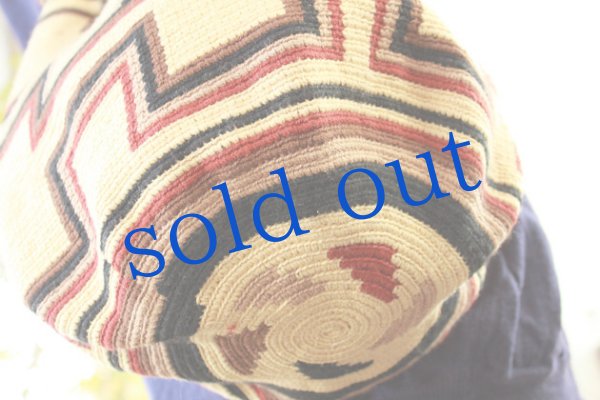 画像5: コロンビアの先住民WAYUU族の手編みバッグ (5)