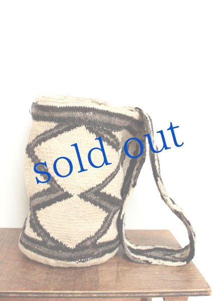 画像2: コロンビアの先住民Arhuaco族の手編みバッグ (2)