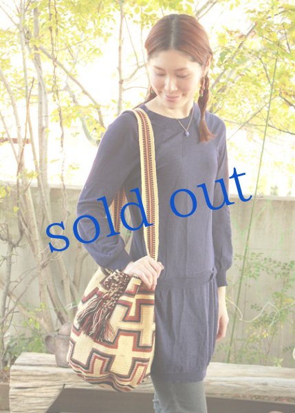 画像4: コロンビアの先住民WAYUU族の手編みバッグ (4)