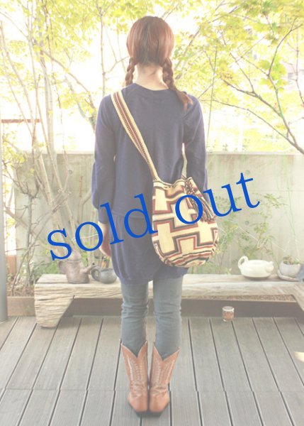 画像3: コロンビアの先住民WAYUU族の手編みバッグ (3)