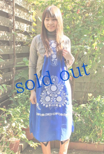 画像4: ゴージャス刺繍メキシコワンピース (4)