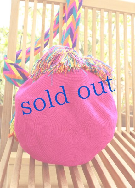 画像5: コロンビアの先住民WAYUU族の手編みバッグ　 (5)