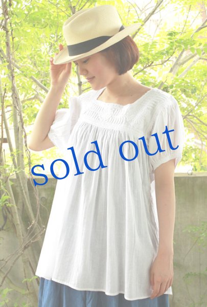 画像3: メキシコ刺繍ブラウス「チアパス」   (3)