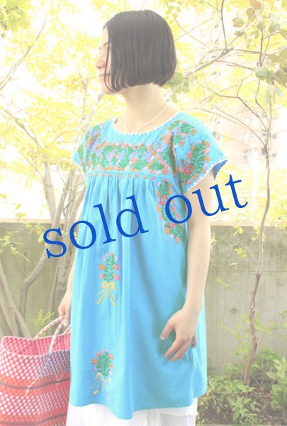 画像3: サンアントニーノ刺繍チュニックブラウス (3)