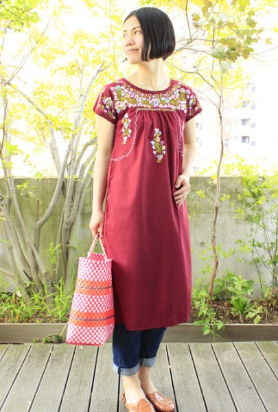 画像3: 「サンアントニーノ」 刺繍ワンピース (3)