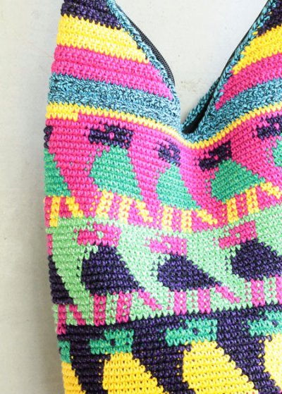 画像3: グアテマラ・トドスサントスの先住民手編みバッグ　