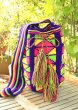 画像1: コロンビアの先住民WAYUU族の手編みバッグ　 (1)