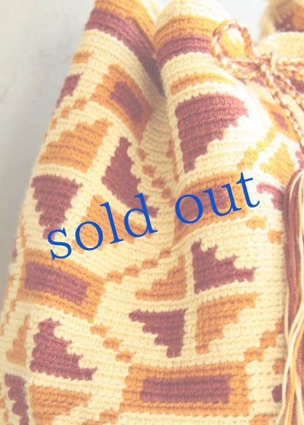 画像3: コロンビアの先住民WAYUU族の手編みバッグ (3)