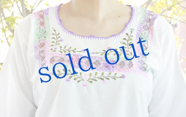 画像5: サンアントニーノ刺繍５分袖トップス (5)