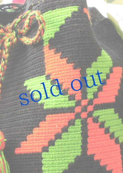 画像4: コロンビアの先住民WAYUU族の手編みバッグ　 (4)