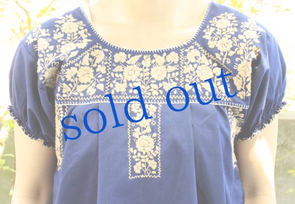 画像5: ゴージャス刺繍メキシコチュニック (5)