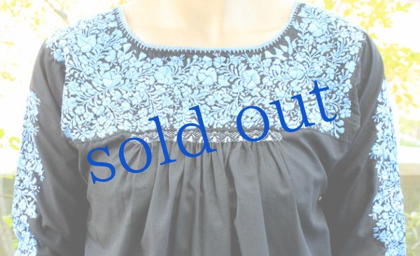画像4: 「サンアントニーノ」 刺繍6分袖ブラウス (4)