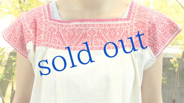 画像5: プエブラ州ナワ族のブラウス　 (5)