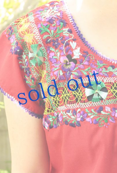 画像1: サンアントニーノ刺繍ブラウス　 (1)