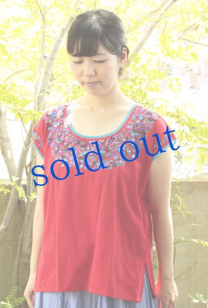 画像2: サンアントニーノ刺繍ブラウス  (2)