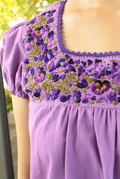 画像2: サンアントニーノ刺繍パフスリーブトップス