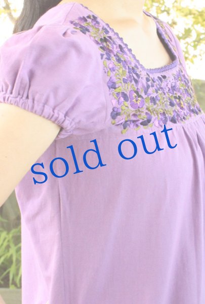 画像4: サンアントニーノ刺繍パフスリーブトップス　 (4)