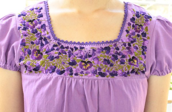 画像5: サンアントニーノ刺繍パフスリーブトップス　 (5)