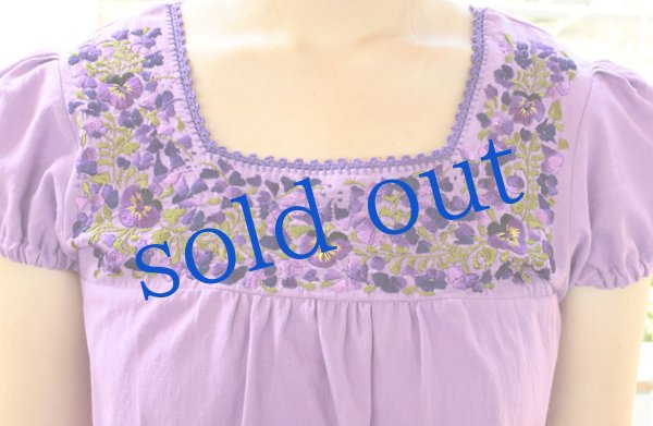 画像5: サンアントニーノ刺繍パフスリーブトップス　 (5)