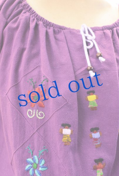 画像4: メキシコ刺繍ブラウス「チアパス」  (4)