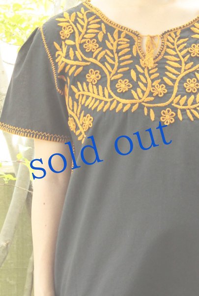 画像2: チアパス発ブランド共同オリジナルブラウス (2)