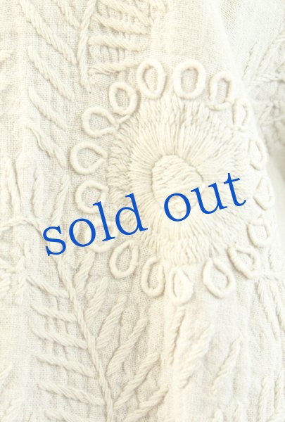 画像5: メキシコ刺繍長そでブラウス「チアパス」　 (5)