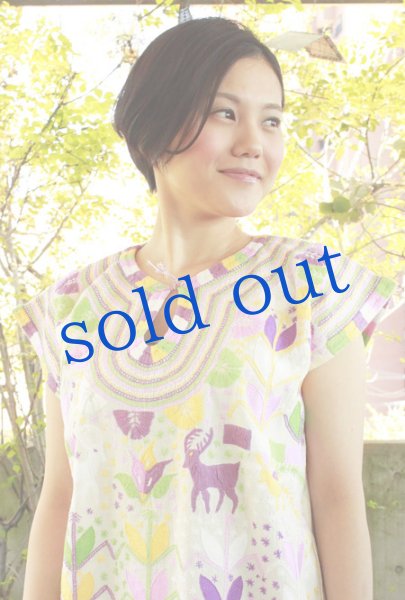 画像3: メキシコ刺繍ブラウス「チアパス」　 (3)