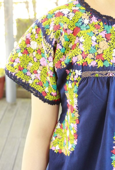 画像2: 「サンアントニーノ」 刺繍チュニックブラウス　