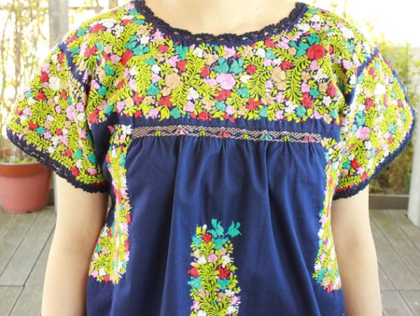 画像5: 「サンアントニーノ」 刺繍チュニックブラウス　 (5)