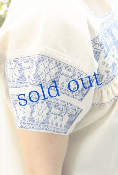 画像4: オトミの刺繍トップス (4)