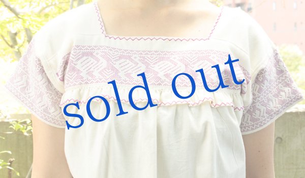 画像5: オトミの刺繍トップス (5)