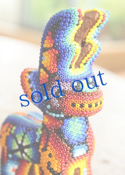 画像2: ウイチョル族ビーズアート (2)