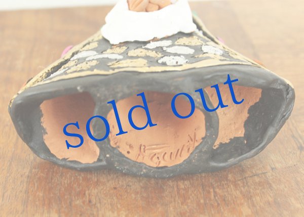 画像5: アギラールファミリーの陶人形・オアハカのマリア様 (5)