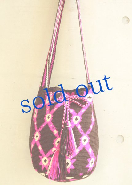 画像2: コロンビアの先住民WAYUU族の手編みバッグ　 (2)