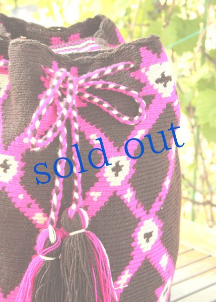 画像3: コロンビアの先住民WAYUU族の手編みバッグ　 (3)