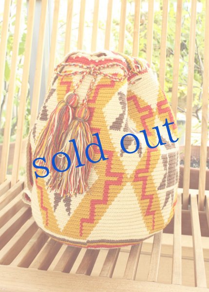 画像3: コロンビアの先住民WAYUU族の手編みバッグ　 (3)