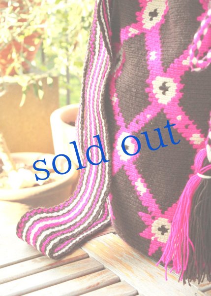 画像4: コロンビアの先住民WAYUU族の手編みバッグ　 (4)