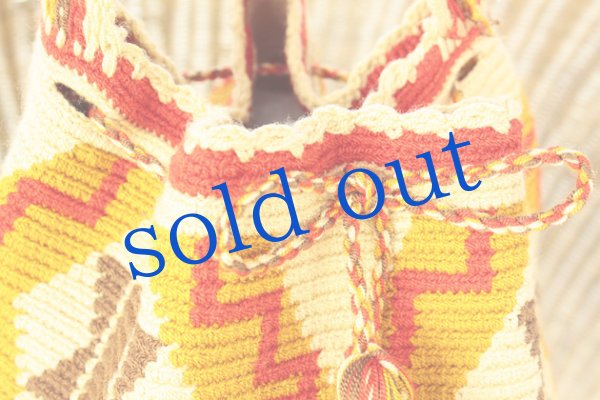 画像5: コロンビアの先住民WAYUU族の手編みバッグ　 (5)