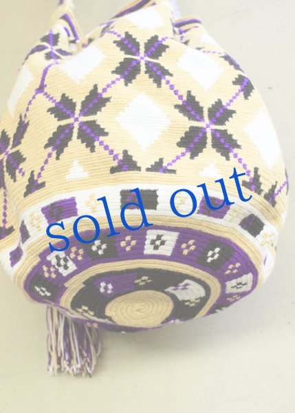 画像3: コロンビアの先住民WAYUU族の手編みバッグ (3)