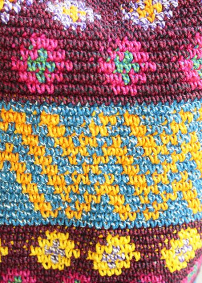 画像3: グアテマラ・トドスサントスの先住民手編みバッグ 